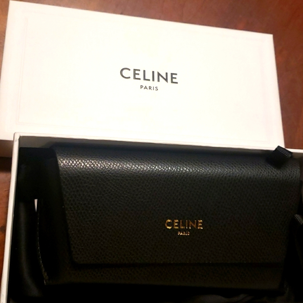 NWT CELINE MONOCHROMS SQUARE HOT PINK SUNGLASSES πΆ - Picture 11 of 12